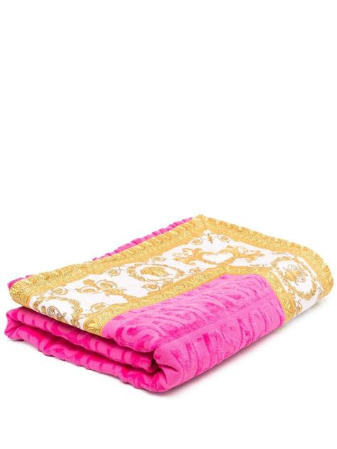 Versace I Love Baroque Beach Towel 